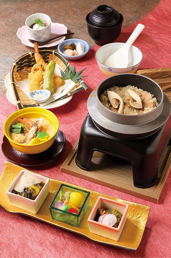 松茸釜飯御膳